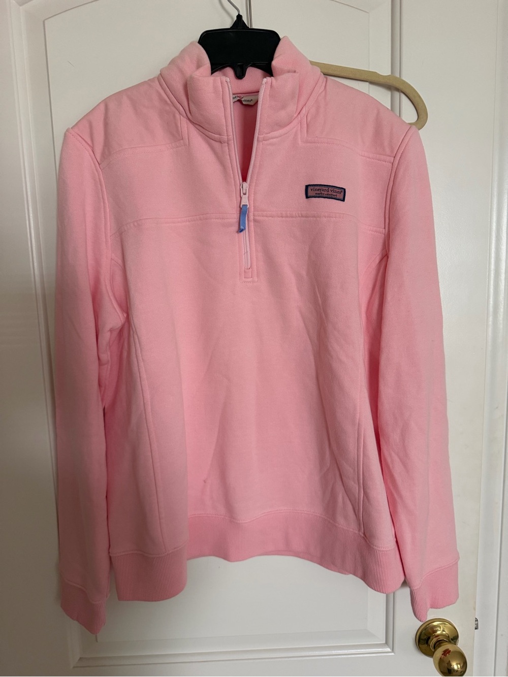 Like new vineyard vines quarter zip pink XL